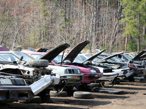 car salvage yard